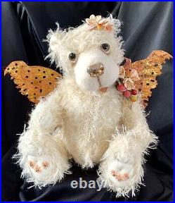 13'twinkle' Mohair Artist Teddy Bear By Jo Bears Ooak Fairy Bear