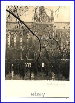 1950's Black & White. Photo Postcard. By Albert Monier, 184 Notre-Dame, Paris