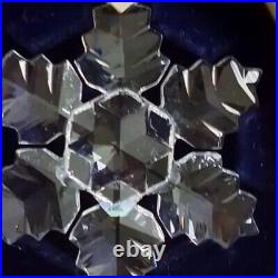 1996 Swarovski 1996 Christmas star/snowflake large ornament