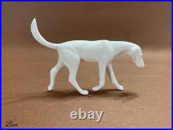 19 scale unpainted artist resin 4 HOUNDS with FOX