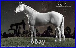 19 scale unpainted artist resin Quarter Horse, SKIP