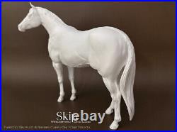 19 scale unpainted artist resin Quarter Horse, SKIP