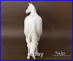 19 scale unpainted artist resin Quarter Horse, SKIP