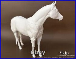 19 scale unpainted artist resin Quarter Horse, SKIP