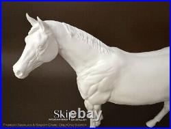 19 scale unpainted artist resin Quarter Horse, SKIP