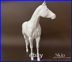 19 scale unpainted artist resin Quarter Horse, SKIP