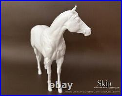 19 scale unpainted artist resin Quarter Horse, SKIP