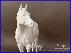 19 scale unpainted artist resin Quarter Horse, SKIP