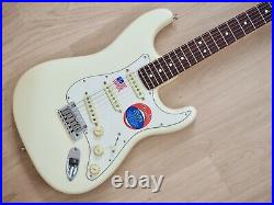 2011 Fender Jeff Beck Artist Series Stratocaster Olympic White with Case