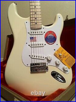 2019 Fender Eric Clapton Artist Stratocaster Olympic White USA American Strat