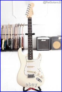 2022 Fender Jeff Beck Artist Stratocaster Hot Noiseless in Olympic White