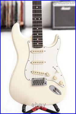 2022 Fender Jeff Beck Artist Stratocaster Hot Noiseless in Olympic White