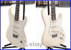 2022 Fender Jeff Beck Artist Stratocaster Hot Noiseless in Olympic White