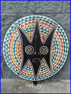 20wide African Traditional Sun Mask, bwa Mask, Fron Burkina Faso