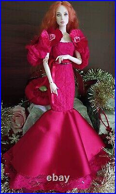 A Red Carpet Gown Outfit For Eslyn Lutsenko Mini Pasha Tonner 16 Fashion Dolls