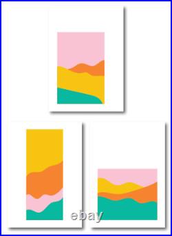Abstract Minimalist Modern Living Room Wall Decor Poster Print Picture Frame V04