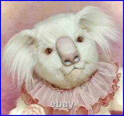 Albino Koala. Candy Artist OOAK poseable white Koala by Fashion Teddy Bears