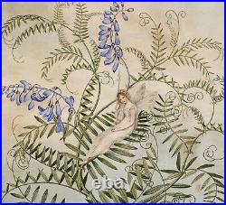 Amelia Jane Murray Fairy Resting Among Flowers british english female artist