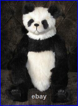 An Li by Bear Bits limited edition artist collectable panda teddy bear