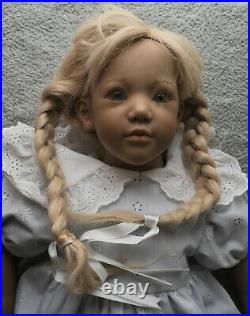 Annette Himstedt doll Jule from the'Summer Dreams' collection 1992 with COA