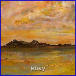 Arran Dusk Scotland In Your Pocket Art Print