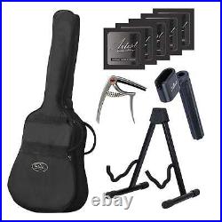 Artist LSPSCEQ Small Body Acoustic Electric Guitar Ultimate Pack