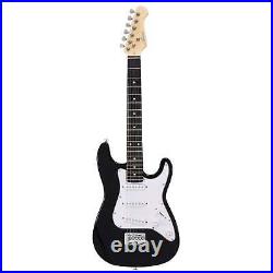 Artist MiniG Black 3/4 Size Electric Guitar & Accessories