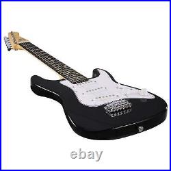 Artist MiniG Black 3/4 Size Electric Guitar & Accessories