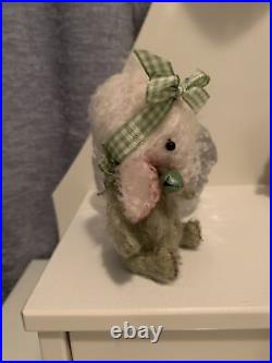 Artist Mohair Elephant Designs By Kazziesbruins Creations With COA