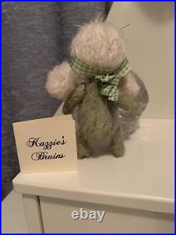 Artist Mohair Elephant Designs By Kazziesbruins Creations With COA