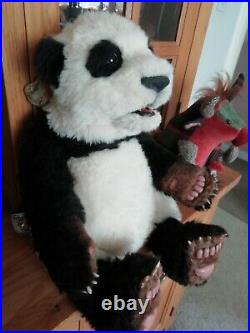 Artist One of a Kind Teddy bears'Yang' panda by Marlies Hofer