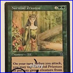 Artist Proof Norwood Priestess Ap Card Melissa Benson Signed Mtg Portal