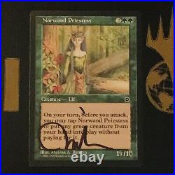 Artist Proof Norwood Priestess Ap Card Melissa Benson Signed Mtg Portal