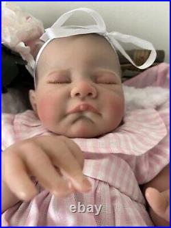 Artist Reborn Baby Lifelike Doll Elsie Sleeping Magnetic Dummy Bottle Newborn Uk