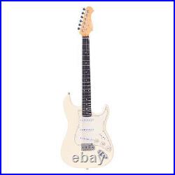 Artist ST62 Vintage White Electric Guitar with Wrangler Pickups