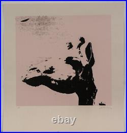 Artist Unknown / Wer White More Screen Printing/ Autographed/1999/ Test Exem 89
