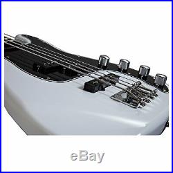 Artist Vintage Hybrid P-J styled Bass White