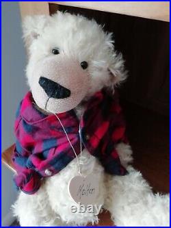 Artist teddy bear One of a Kind Kolton by Huwibears