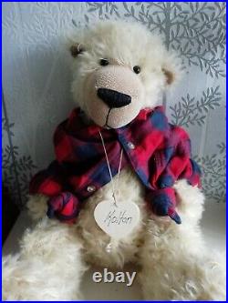 Artist teddy bear One of a Kind Kolton by Huwibears