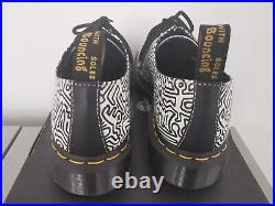 BNIB Dr. Martens x Keith Haring White 1461 Shoes Size UK 7 NEW