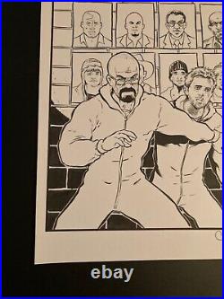 BREAKING BAD WALTER WHITE JESSE McJunkin 11x17 Original Art + Print DISCOUNTED