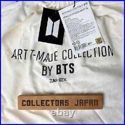 BTS ARTIST-MADE COLLECTION JUNG KOOK ARMYST ZIP-UP HOODY WHITE M with PHOTO NEW