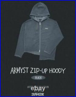 BTS Jungkook Artist Made Collection Zip-Up Hoody Official withPC&LOG + DHL