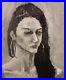 Black_and_white_framed_oil_painting_female_portrait_01_jzd