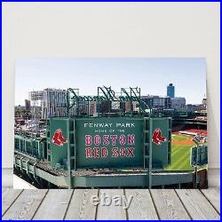 Boston Red Sox Photo Print, Fenway Park Wall Art Photography