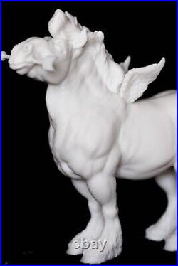 Breyer Size Artist Resin x-large 1/9 Model Horse Cupid White Ready To Paint