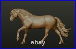 Breyer Size resin 1/6 Artist Resin Model Horse Pony White Resin Ready To Paint