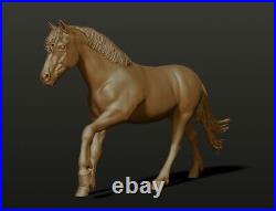 Breyer Size resin 1/6 Artist Resin Model Horse Pony White Resin Ready To Paint