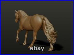 Breyer Size resin 1/6 Artist Resin Model Horse Pony White Resin Ready To Paint