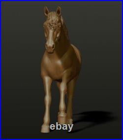 Breyer Size resin 1/6 Artist Resin Model Horse Pony White Resin Ready To Paint